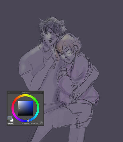 Ezreal & Aphelios (@cryptidshunt)